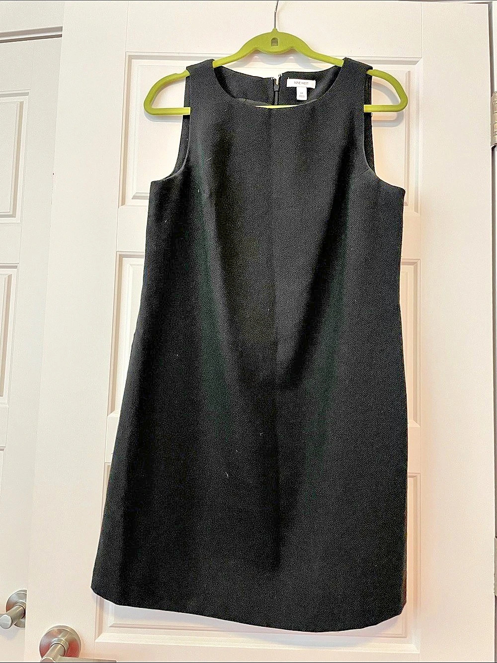 Nine West Black Dress Size Medium Like New